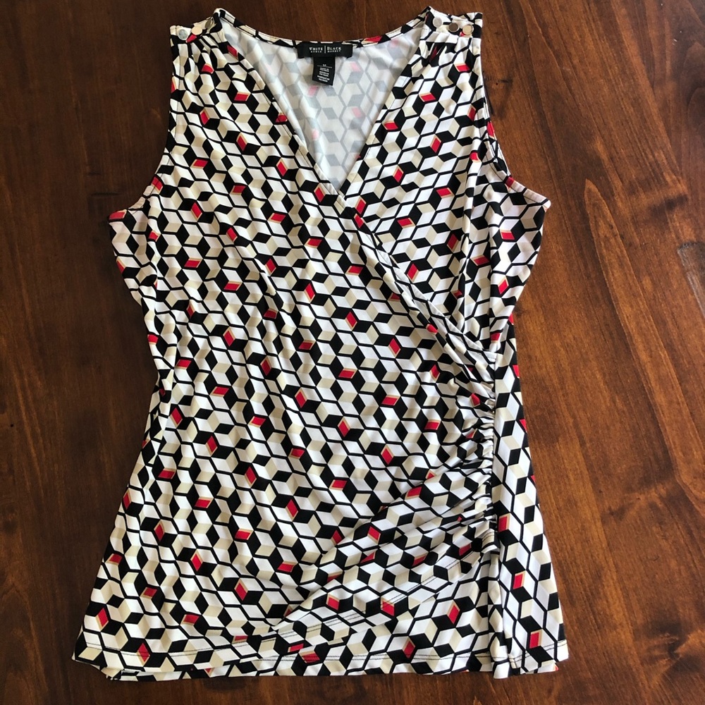 White House Black Market wrap top